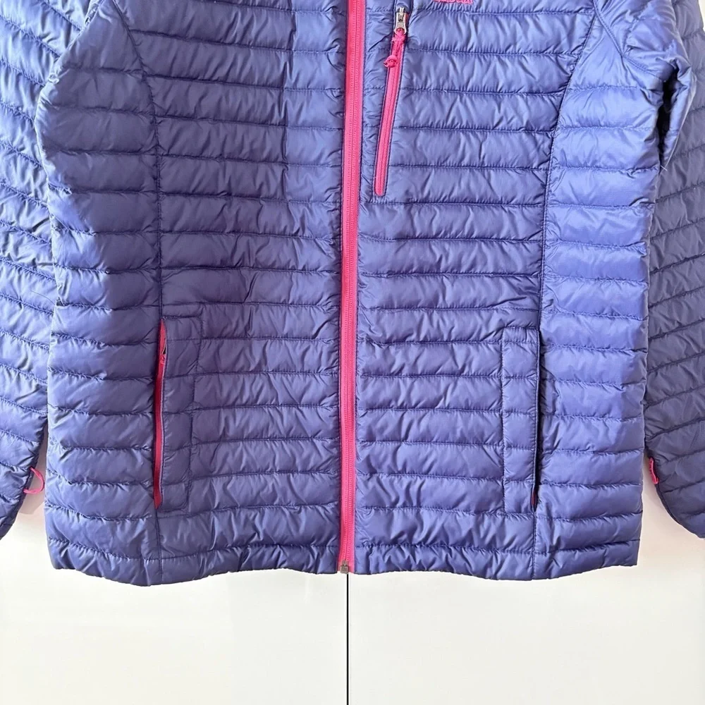 L.L. Bean Girls Purple Puffer Down Jacket